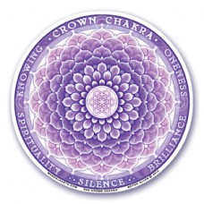 WINDOW STICKER CROWN CHAKRA